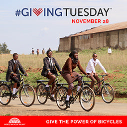 Support World Bicycle Relief on #GivingTuesday