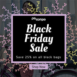 Get 25% off all of our black bags for Black Friday!