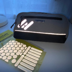 How To Bling Your Bag With RydeSafe Bike Bag Reflectors