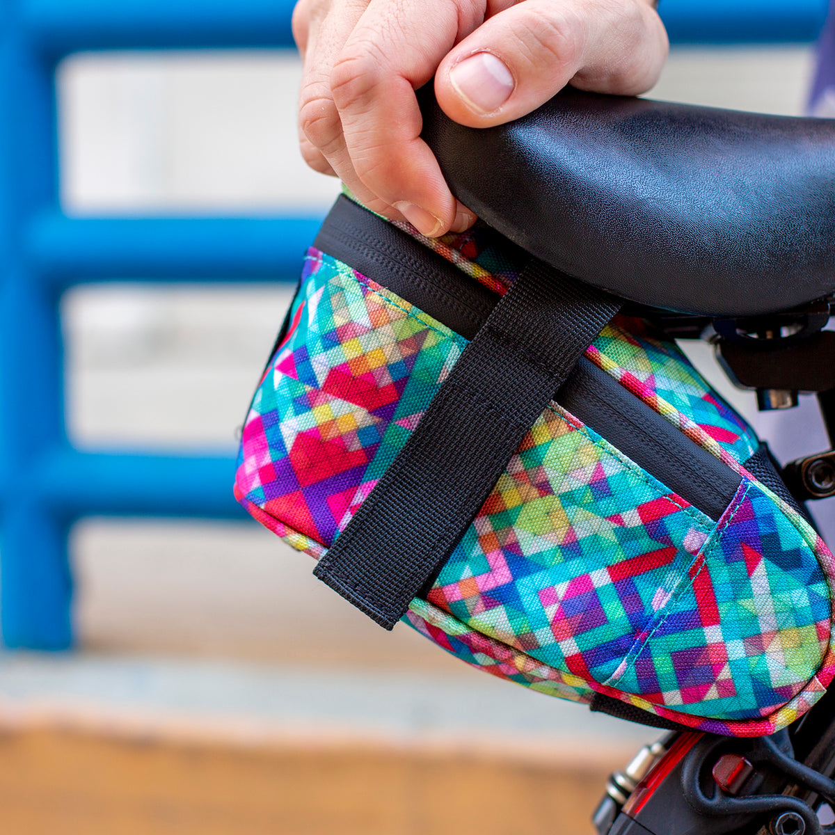 Purple Nike Saddle Bag Cycling Accessories Muddyfox Saddle Bag