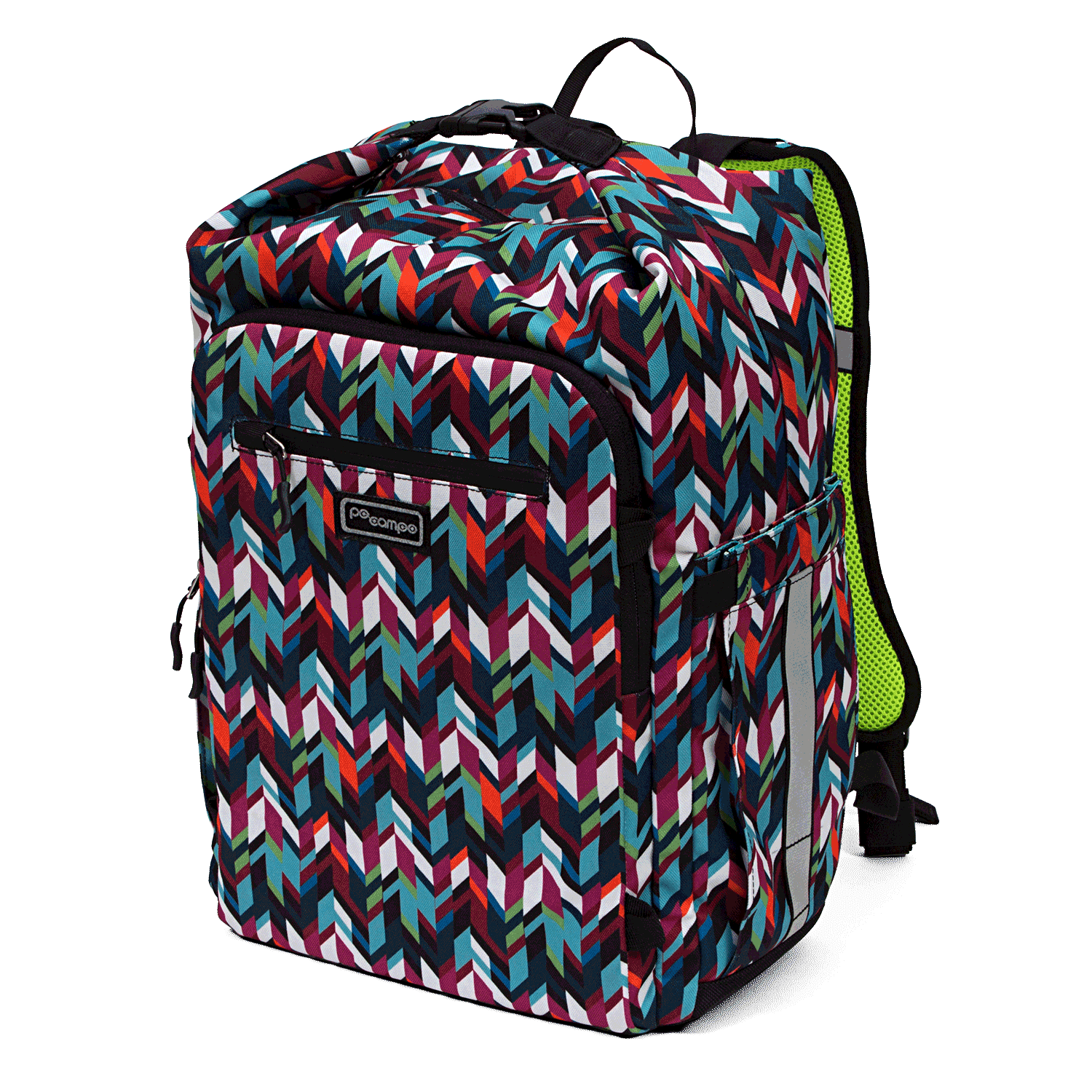 Bedford Backpack Pannier color:chevron;
