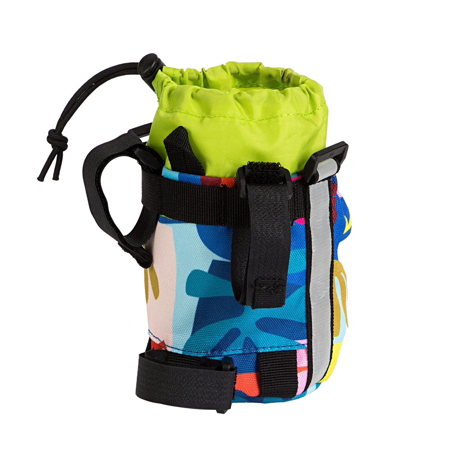 Bolt Water Bottle Holder - Po Campo color:aquatic;