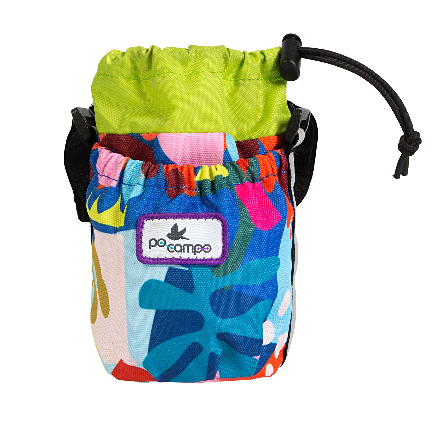 Bolt Water Bottle Holder - Po Campo color:aquatic;