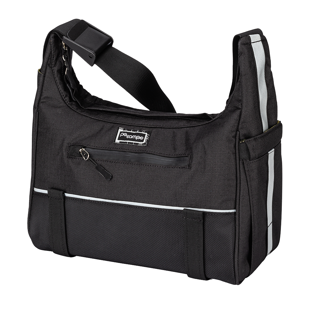 Chelsea Trunk Bag in Black Ripstop | Po Campo color:black ripstop;
