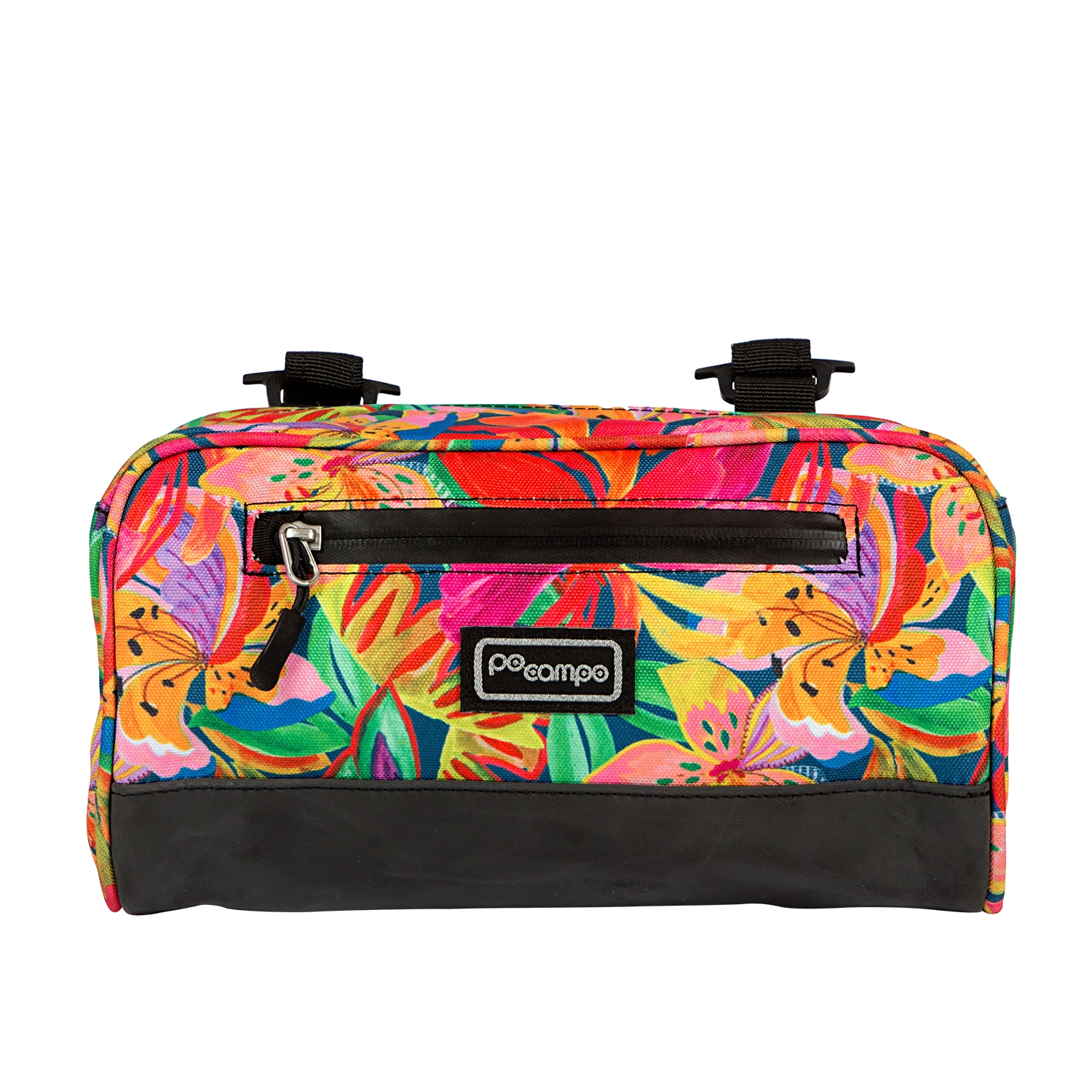 Domino Handlebar Bag - Po Campo color:tropical nights;