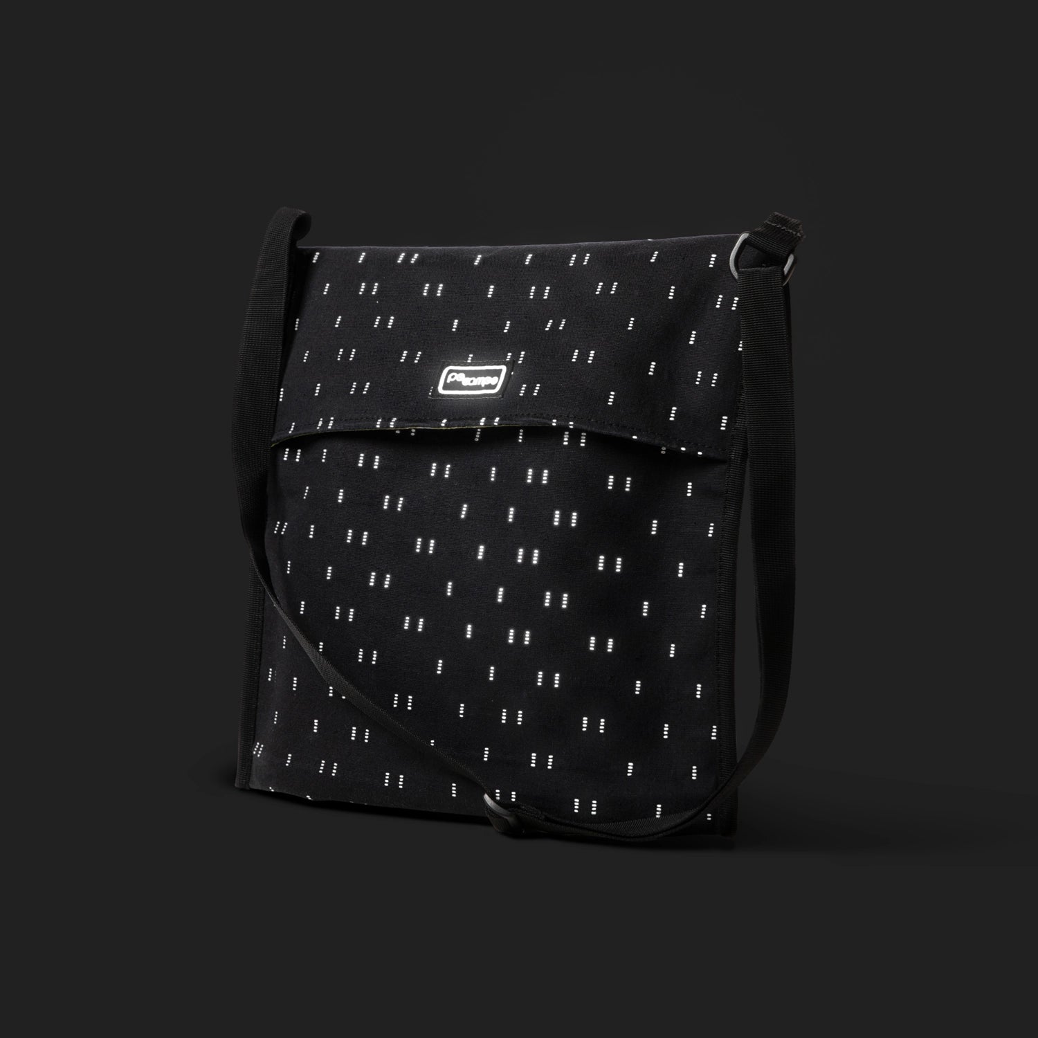 Musette Crossbody Bag in Visi-Hemp