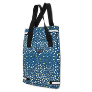Orchard Grocery Pannier in Meadow folds flat - Po Campo color:bubbly;