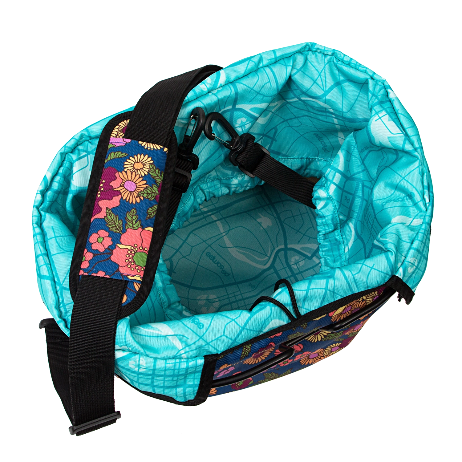 Pinellas Bike Basket - Po Campo color:meadow;