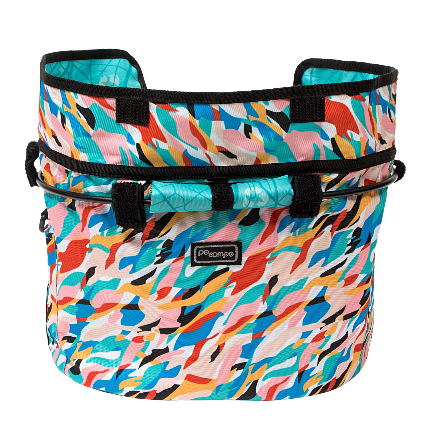 Pinellas Bike Basket - Po Campo color:waves;