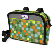 Po Campo Speedy Handlebar Bag in Checker | color:checker;