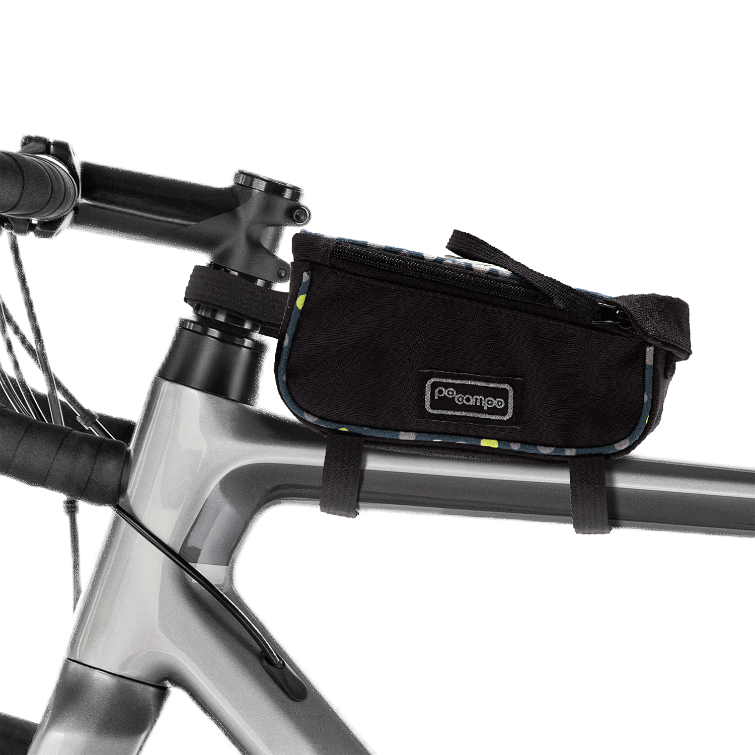 Tussey Phone Bag on bike - Po Campo color:bubbly;
