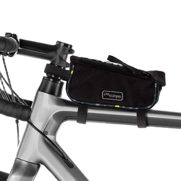 Tussey Phone Bag on bike | color:bubbly;