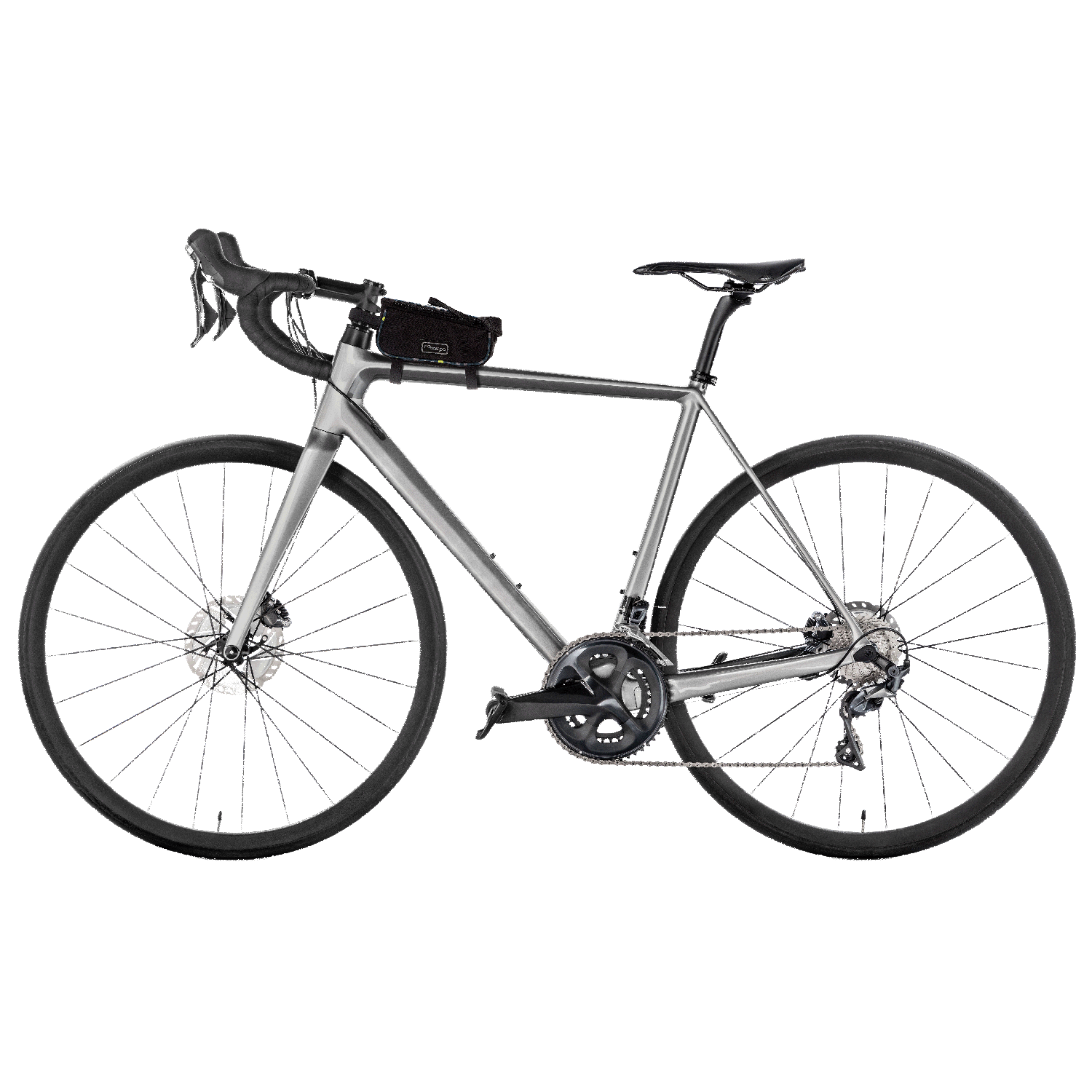 Tussey Phone Bag on bike - Po Campo color:bubbly;