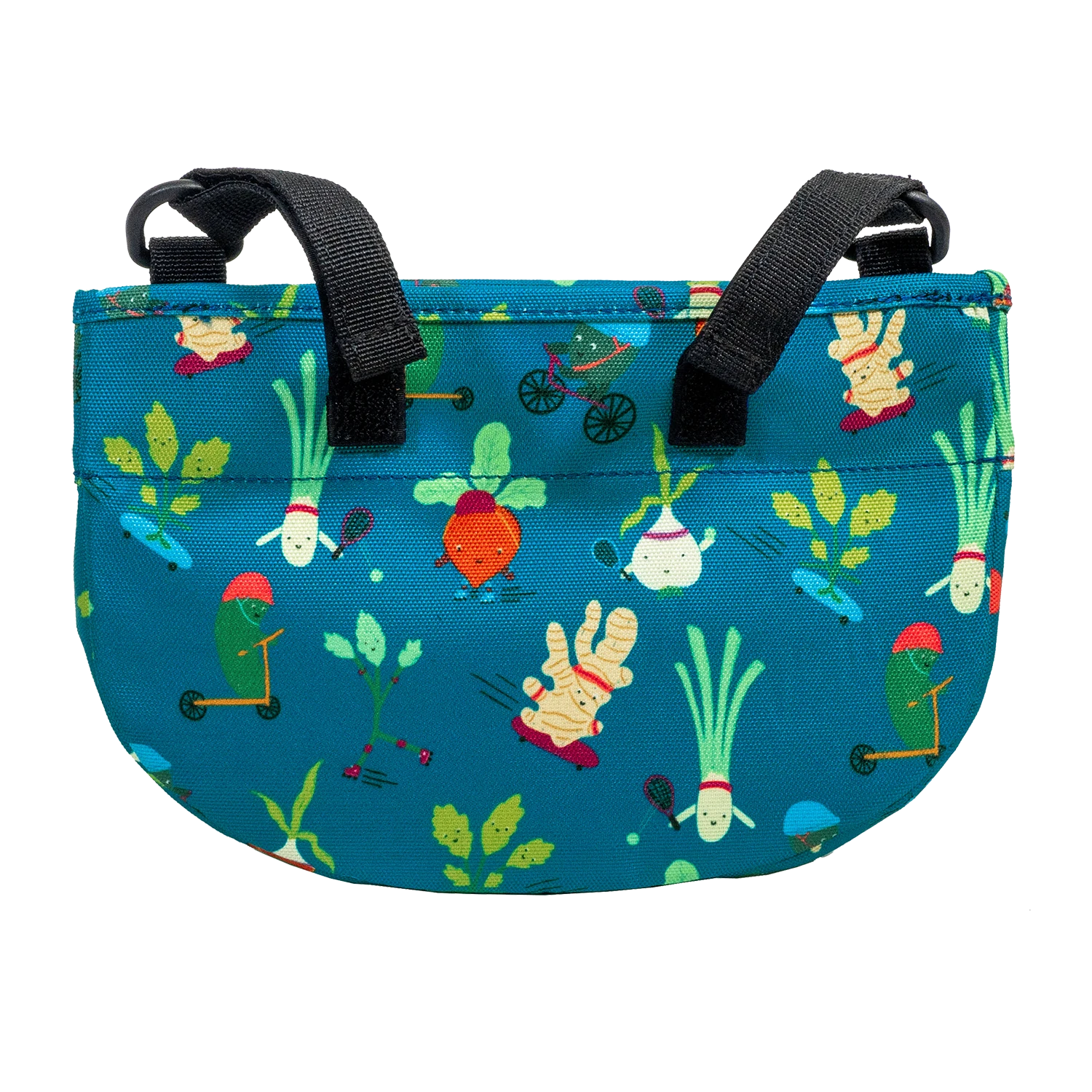 Po Campo Whoosh Fabric Basket in Veggie | color:veggie;