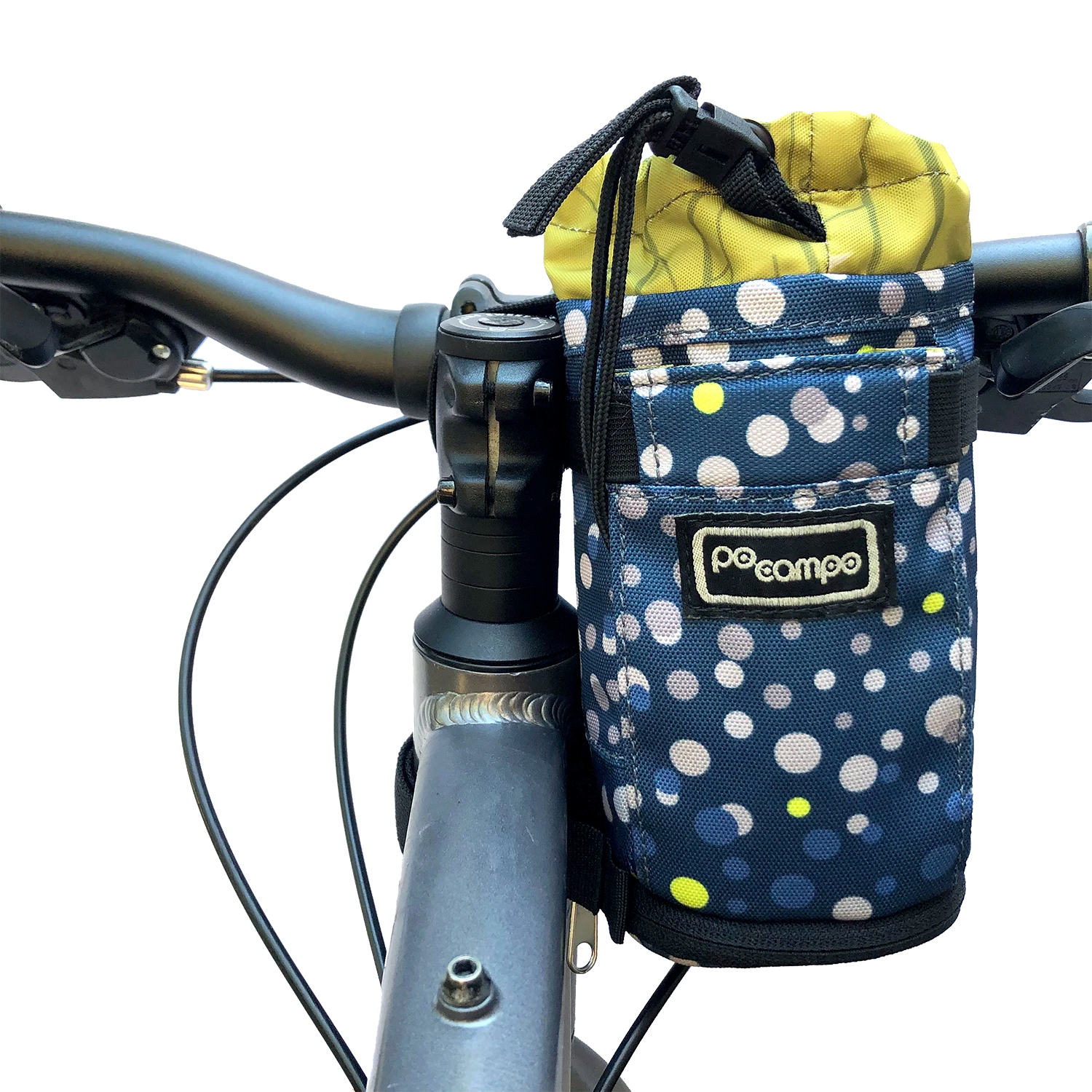 Willis Stem Bag in Bubbly front | Po Campo color:bubbly;