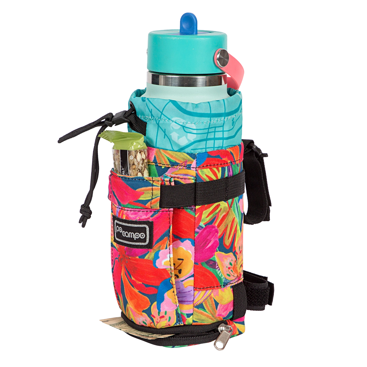 Willis Stem Bag | Po Campo color:tropical nights;