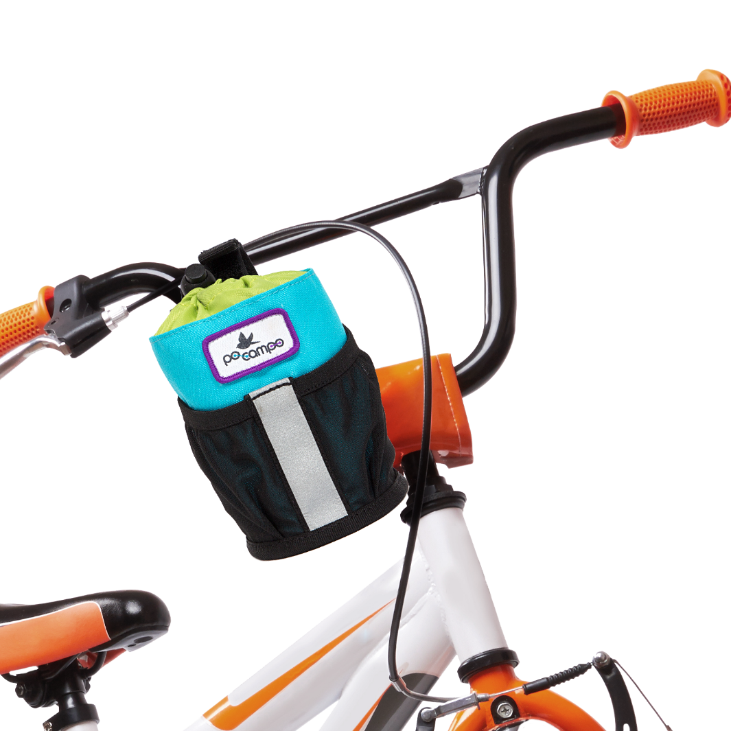 Blip Water Bottle Feed Bag - Po Campo color:blast blue;