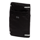 Orchard Grocery Pannier Black Ripstop folded up - Po Campo color:black ripstop;