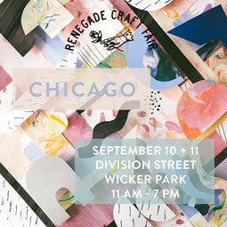 9/10 & 9/11/16 Event: Renegade Craft Fair Chicago