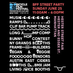 6/25 Bicycle Film Festival Street Festival