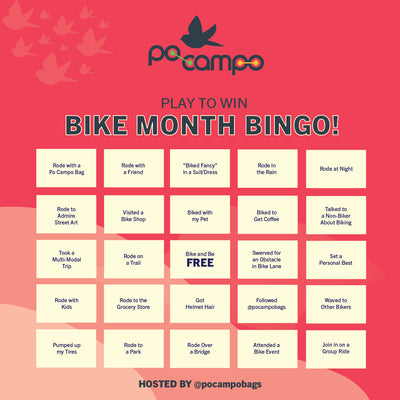 Play Bike Month Bingo!