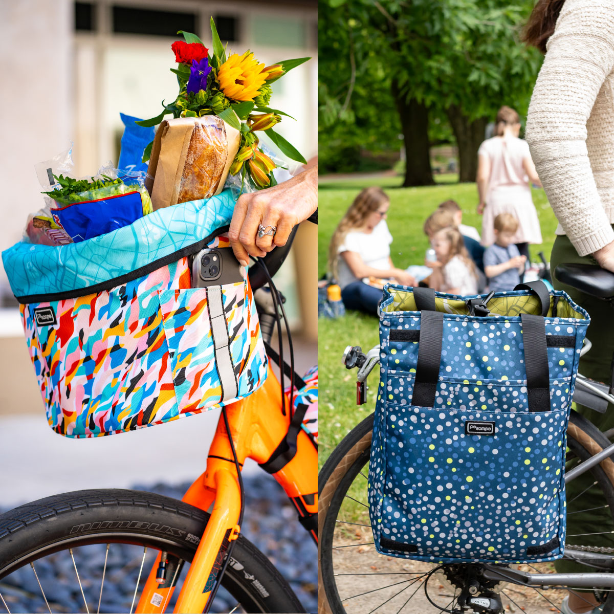 Which Grocery Tote is Right For You: The best shopping tote bag for bike riding