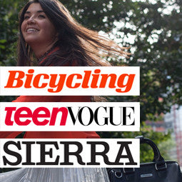 Bicycling, Teen Vogue, and Sierra Club Magazine include Po Campo in Gift Guides