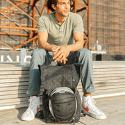 Po Campo Atria Reflective Backpack - helmet harness