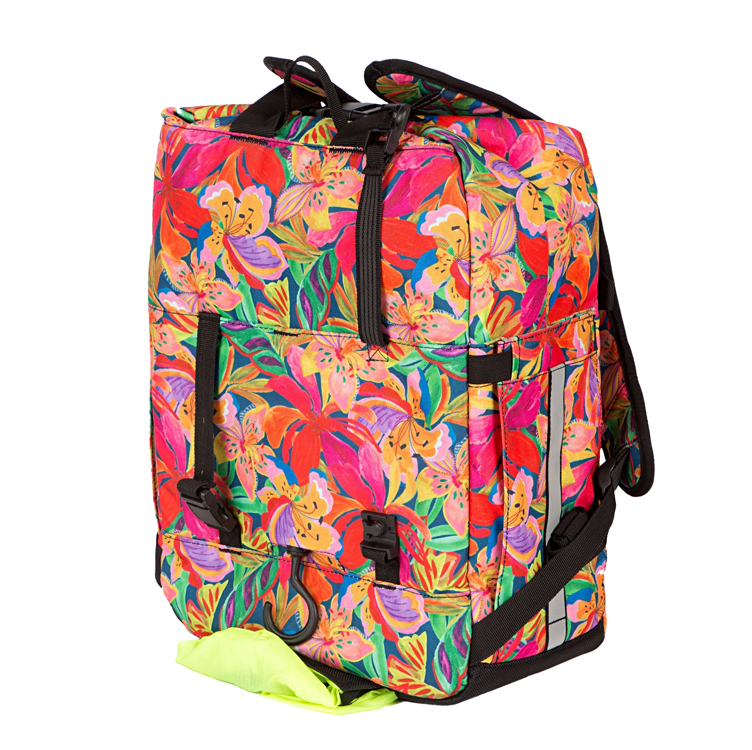 Bedford Backpack Pannier | color:tropical nights;