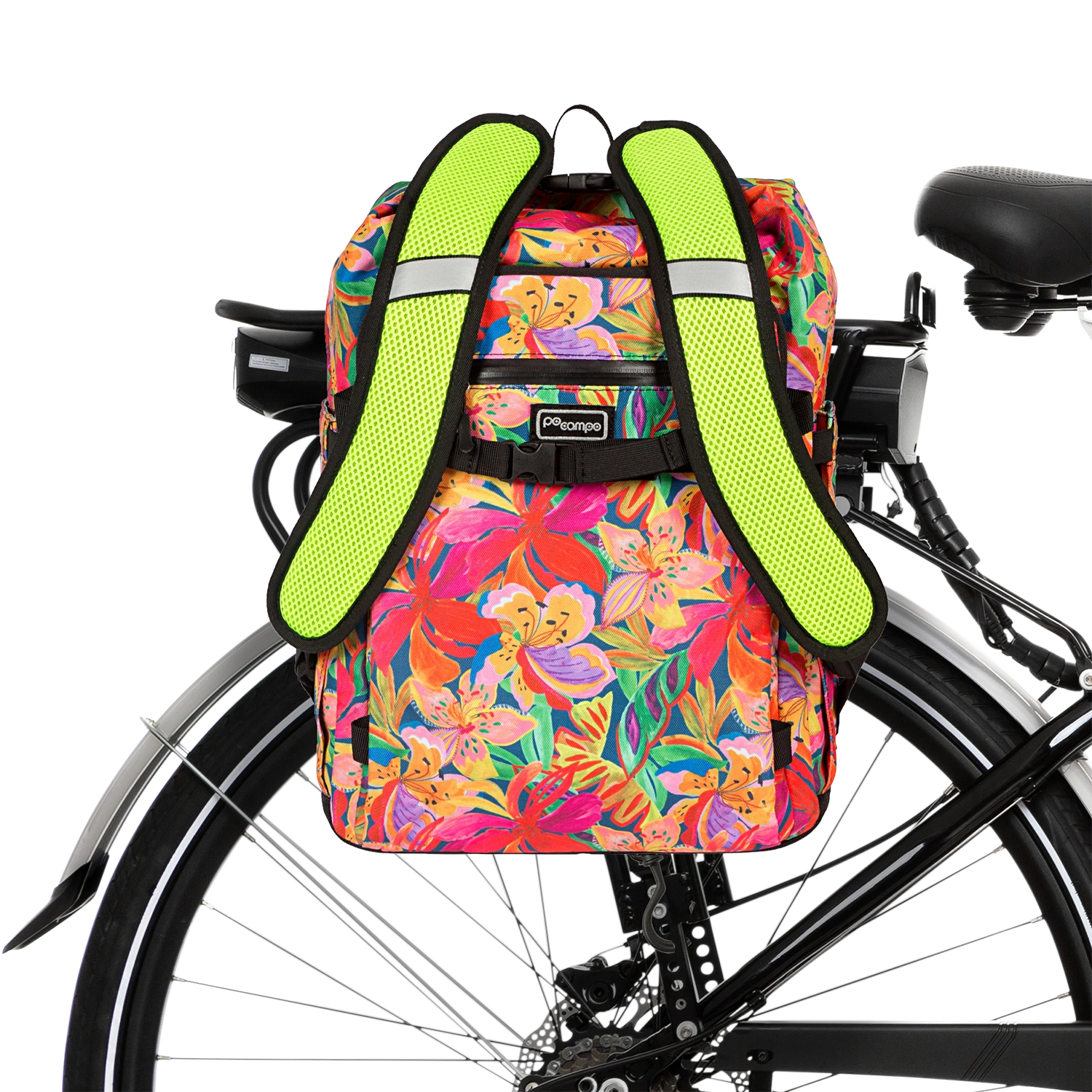Bedford Backpack Pannier | color:tropical nights;