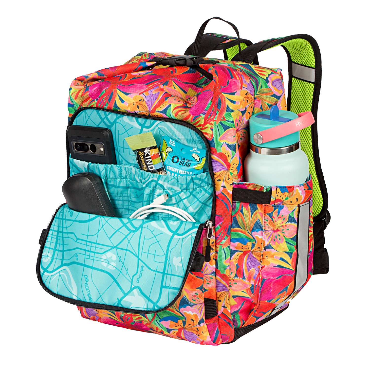 Bedford Backpack Pannier | color:tropical nights;