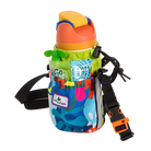 Bolt Water Bottle Holder - Po Campo color:aquatic;