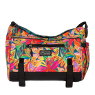Katy Bike Trunk Bag on bike - Po Campo color:tropical nights;