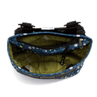 Crescent Bike Basket inside - Po Campo color:bubbly;