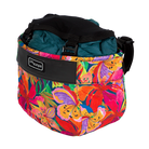 Crescent Bike Basket on bike - Po Campo color:tropical nights;