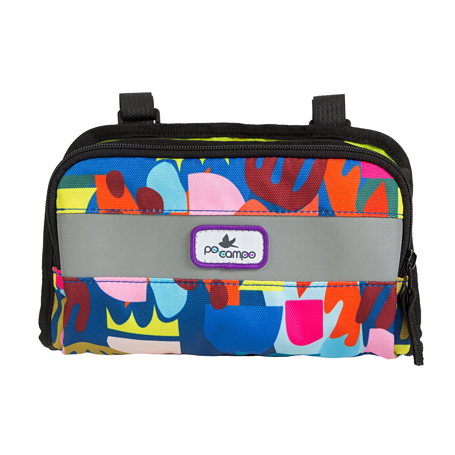 Dart Handlebar Bag - Po Campo color:aquatic;