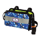 Dart Handlebar Bag - Po Campo color:blue gecko;