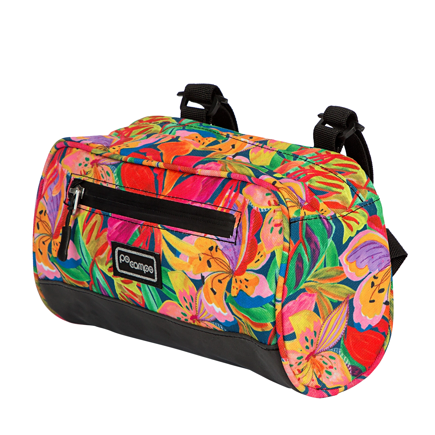 Domino Handlebar Bag  - Po Campo color:tropical nights;