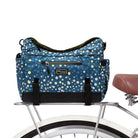 Katy Bike Trunk Bag on bike - Po Campo color:bubbly;