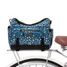 Katy Bike Trunk Bag on bike - Po Campo color:bubbly;