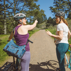 Katy Bike Trunk Bag - Po Campo color:bubbly;