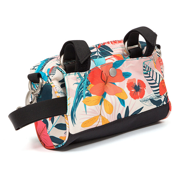 Kinga Handlebar Bag in Flora back | Po Campo color:flora;