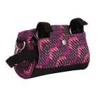 Kinga Handlebar Bag in Minilink on handlebars | Po Campo color:minilink;