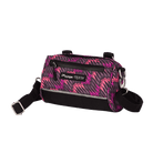 Kinga Handlebar Bag in Minilink on handlebars | Po Campo color:minilink;