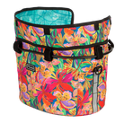 Pinellas Bike Basket - Po Campo color:tropical nights;