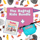The Ragtag Kids Bundle - Blast Blue Bike Basket - Po Campo