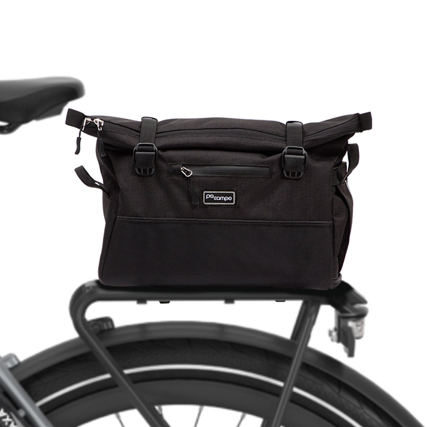 Vernon MIK Bike Trunk Bag - Po Campo color:black;