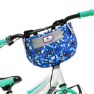 Po Campo Whoosh Fabric Basket in blue gecko | color:blue gecko;