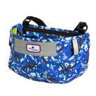 Po Campo Whoosh Fabric Basket in blue gecko | color:blue gecko;