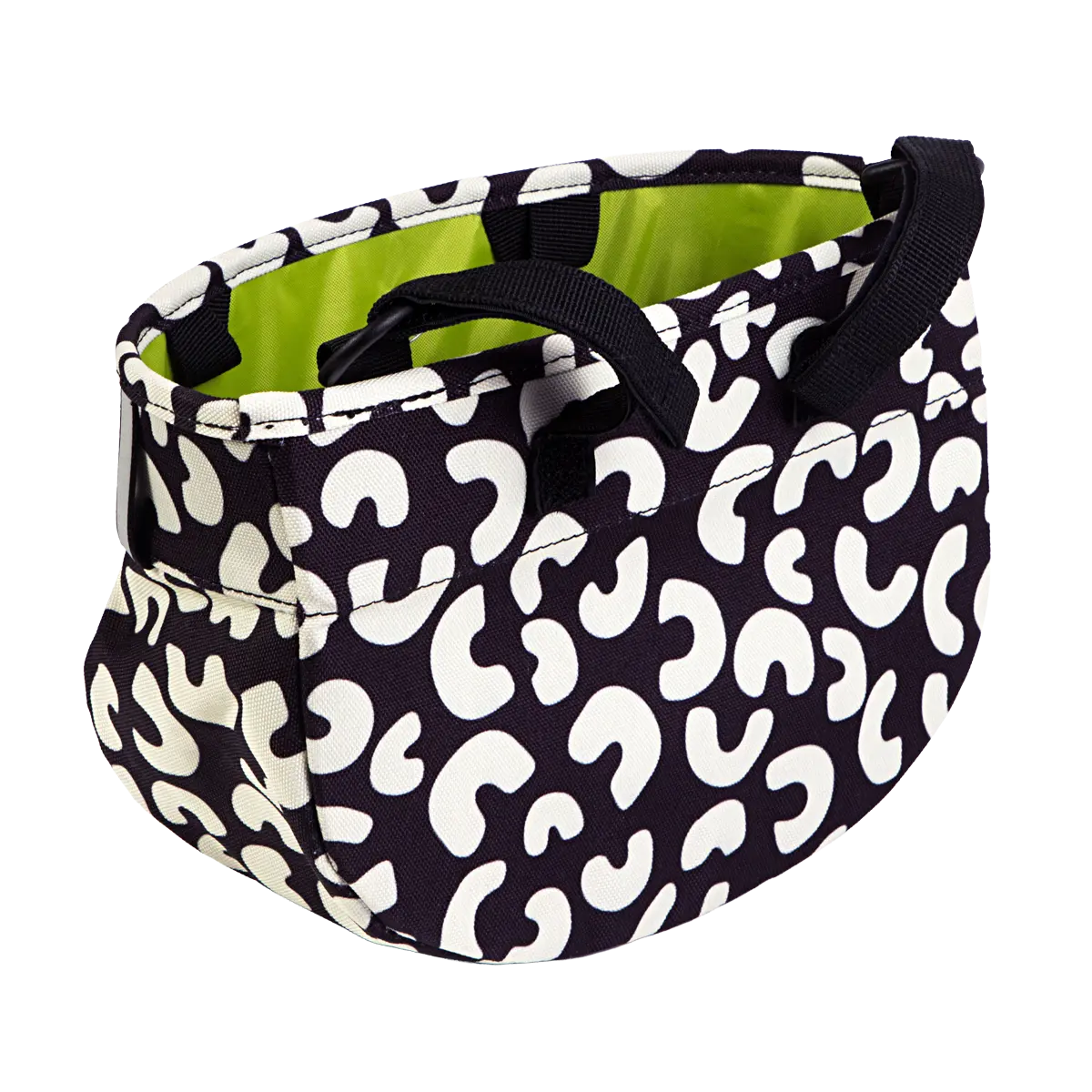 Po Campo Whoosh Fabric Basket in Macaroni | color:macaroni;